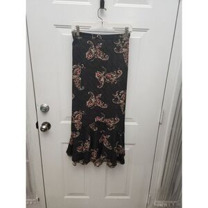 NWT Emma James REVERSIBLE Floral Skirt  Size‎ 22W